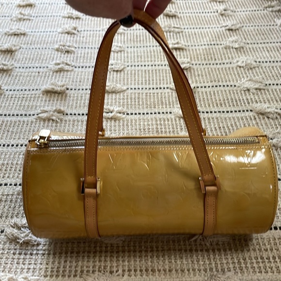 Louis Vuitton Yellow Vernis Bedford Papillon Shoulder Bag - Picture 15 of 15